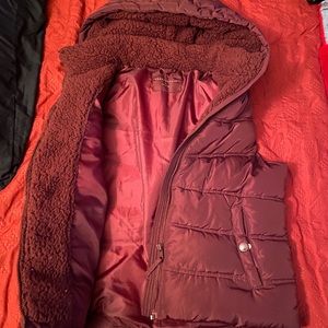 Burgundy Vests